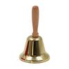 Hand Bell Iron Art Wooden Handle Bell Festival Decoration Hand Held Ringing Bell Christmas Party Service Bell Party Supplies