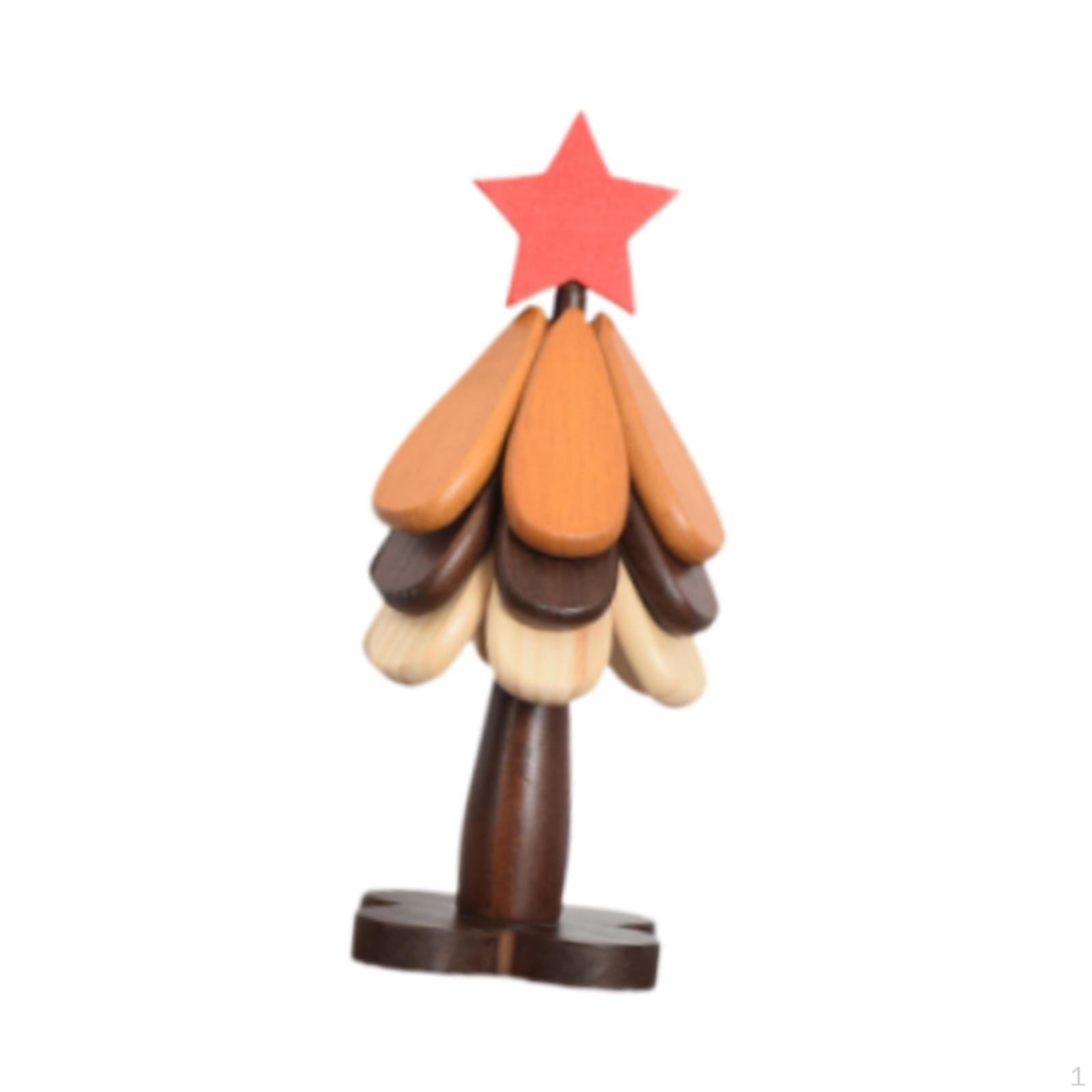 

Tree Design Wooden Trivets for Items Pot Holders Set Coaster Table Mat Teapot Red Star