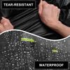 Motoforti Waterproof 210D-PU Oxford Car Cover for GMC Sierra 6.6ft Bed with Zipper Black