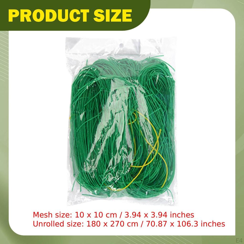 Trellis Netting Heavy Duty Garden Square Mesh for Vine Horticulture Cucumber