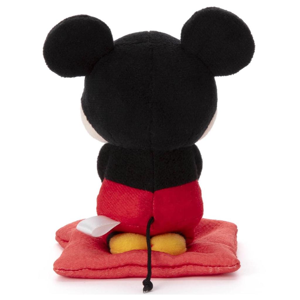Plyšová hračka postavičky Disney Mickey Mouse, vysoká přibližně 10 cm