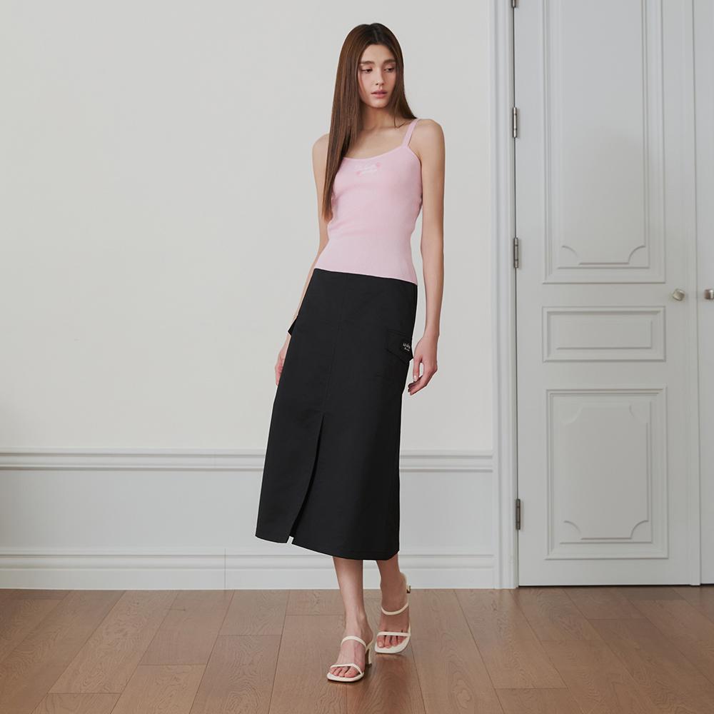 Egoiseuteu [Blue Label] Cargo Elastic Midi Skirt Es2Osk01