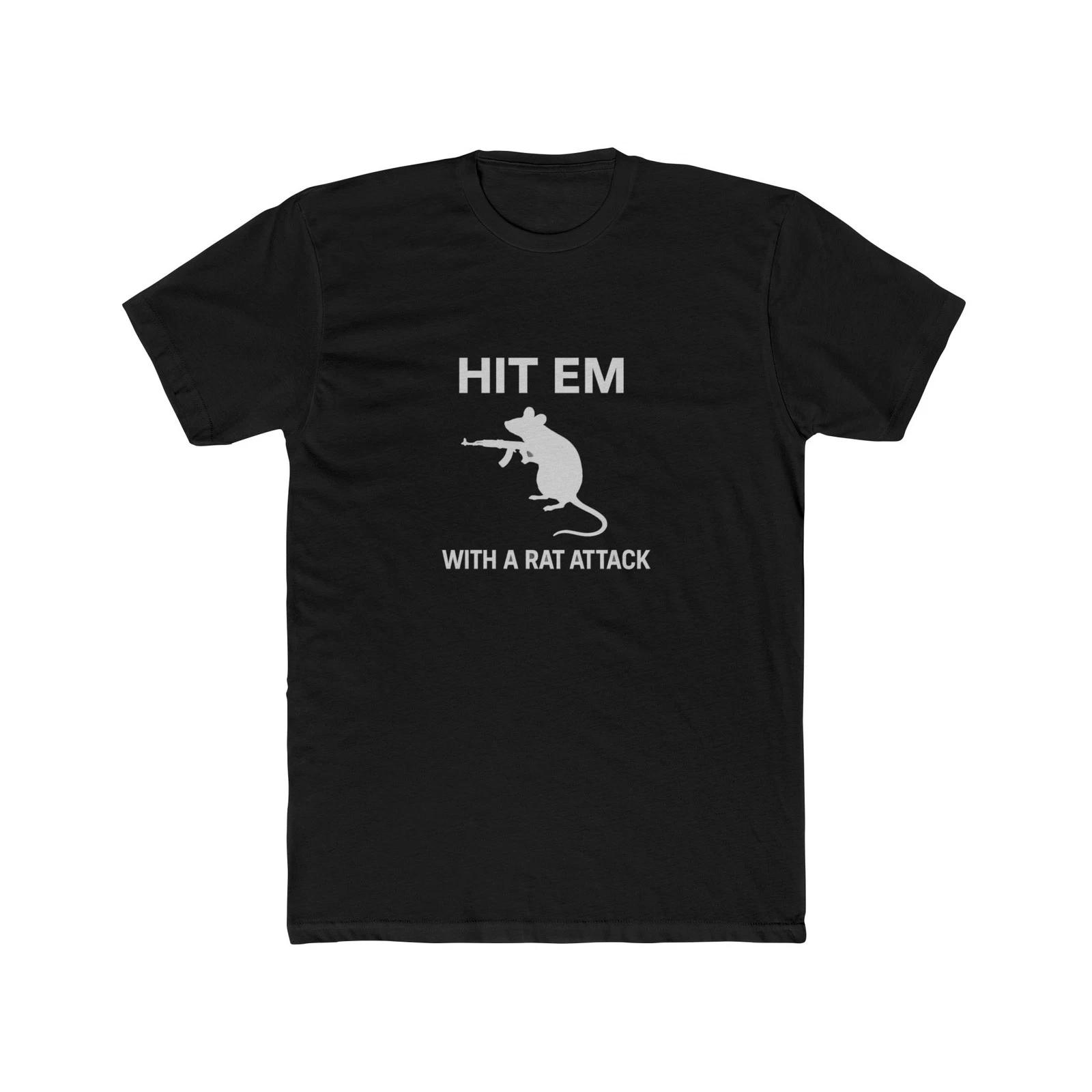 Funny Escape From Tarkov Rat Attack T-Shirt 4XL