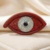 Devil's Eye Brooch - Full Diamond Retro Eye Pin - Fashionable and Unconventional Design
