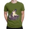 Smoking Meme Funny Cigarette Kitten Brainrot Tee Funny 100 Cotton TShirt Meme Tops Tees For Unisex