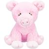 Recycled Plush Animal - TRIXIE - Little Pig Edison - 24 Cm - Pink - With Sound - Polyester - Modern - Indoor