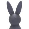 3D-gedruckte Hasenfigur Herz-Hase Statue Osterfeiertag Party Heim Büro Schreibtisch Tier Dekoration Schmuck