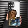 Monkey Drink Trend Phone Cover Funda Case for Samsung Galaxy 25 S20 Ultra S23 S25Edge S21 S22 Plus S24 FE Note 20 Ultra