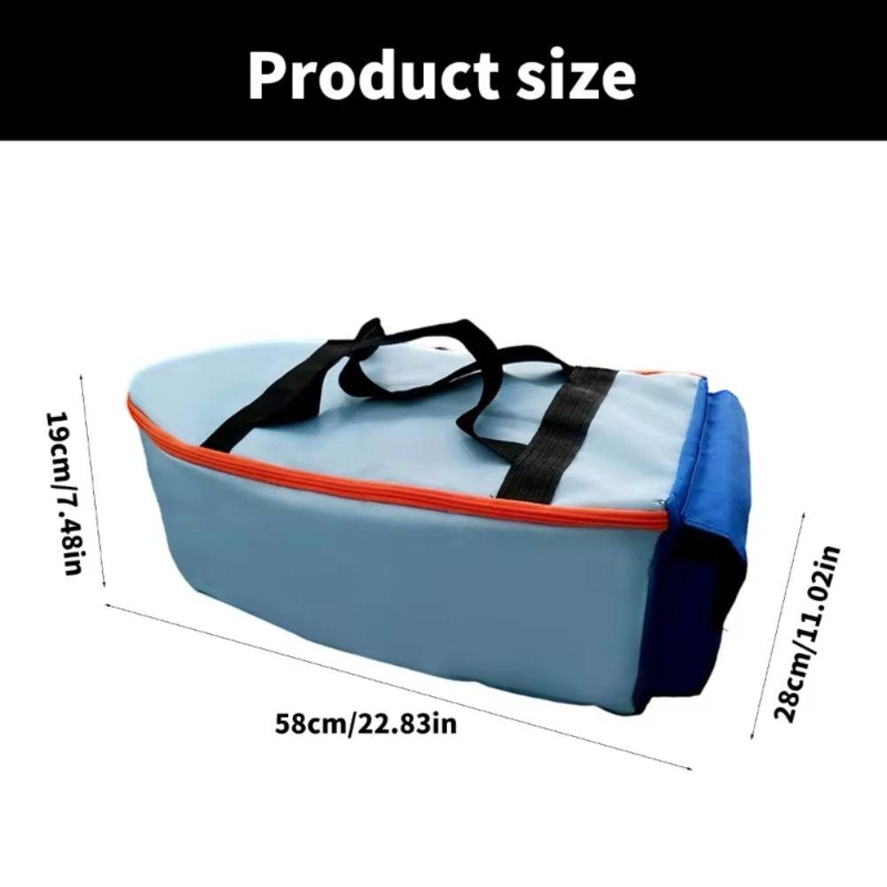 Waterproof Fishing Boat Storage Bag Large Capacity Bait Boat Handbag  Fishing Supplies