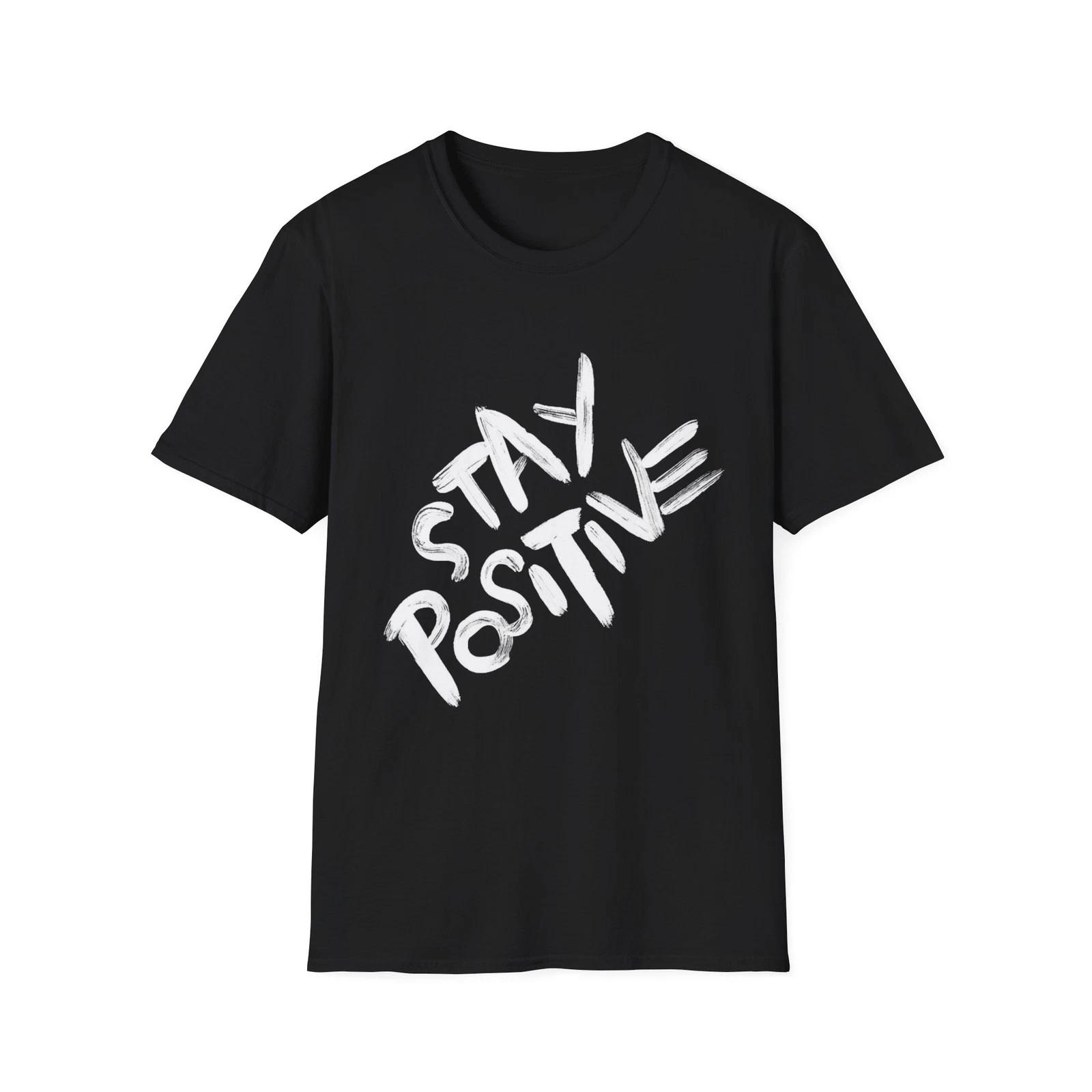 Stay Positive Unisex Softstyle T-Shirt, Inspirational Shirt, Casual Wear, [...] S