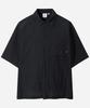 DOD Genkle Crinkle Short Sleeve Polo Shirt (Black)
