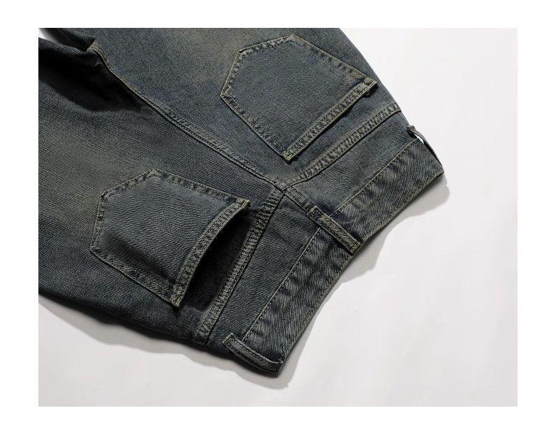 Women's Cement Grey High Waist Wide Leg Jeans - Slimming, Versatile, Trendy Spring & Autumn Pants