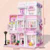 1004PCS Esperto Creativo Blocchi da Costruzione Galleria Matrimoniale Vista Stradale Ornamento Modello Giocattolo Regalo per Ragazza Bambino senza scatola