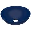 VidaXL Lavabo de Salle de Bain Rond Vasque à Poser de Toilette Lave-mains de Cuisine Salle Cosmétique Maison Intérieur 146979