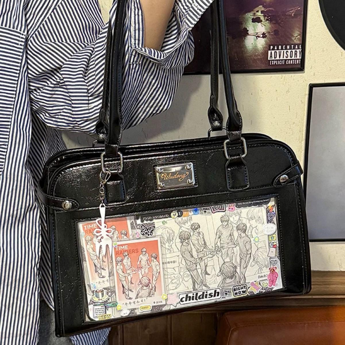 

Новая Универсальная Сумка Через Плечо Кроссбоди Прозрачная Женская