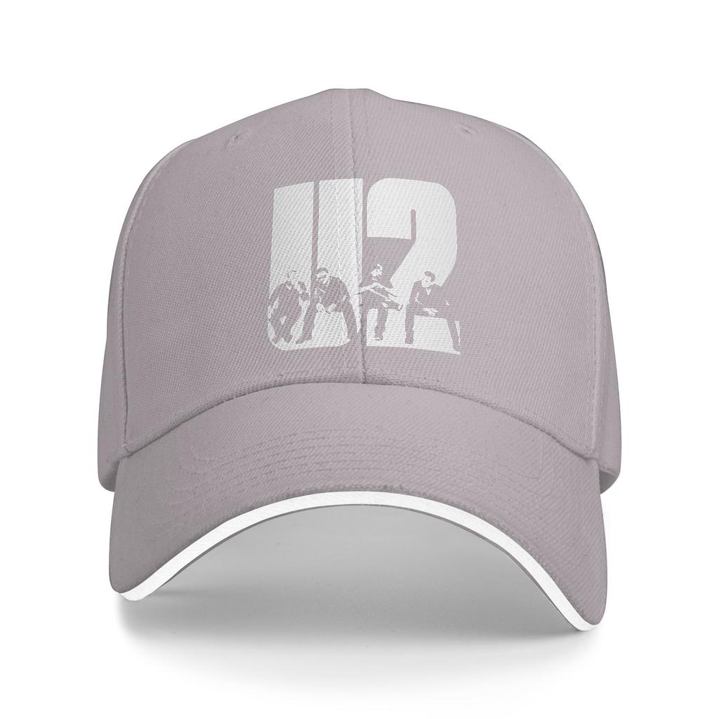 U2 Rock Band Sun Baseball Cap Summer Fitted Retro Hip Hop Hats For Couple Women Hunting Camping Snapback Cap