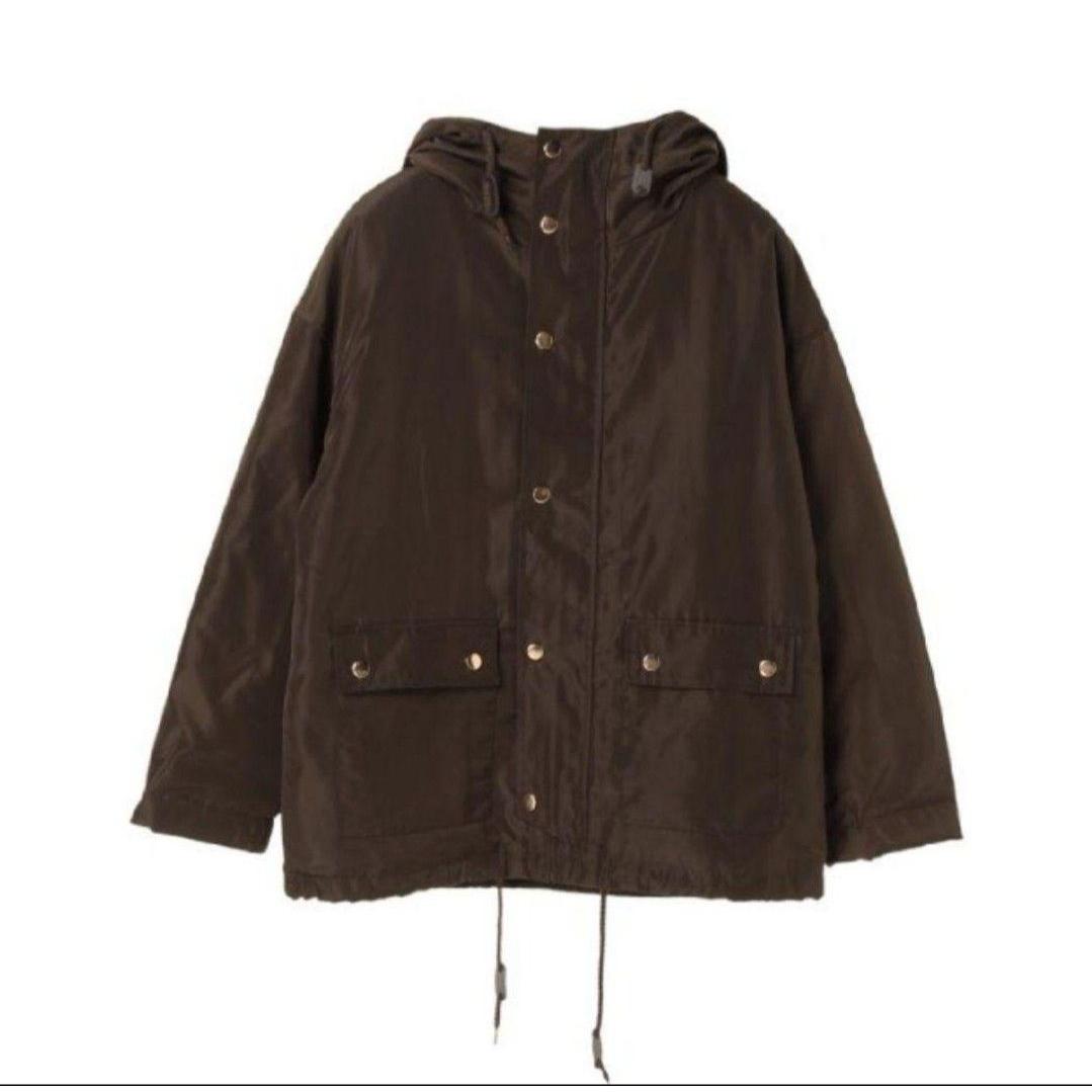 Below the list price earth music&ecology mountain parka with boa liner khaki