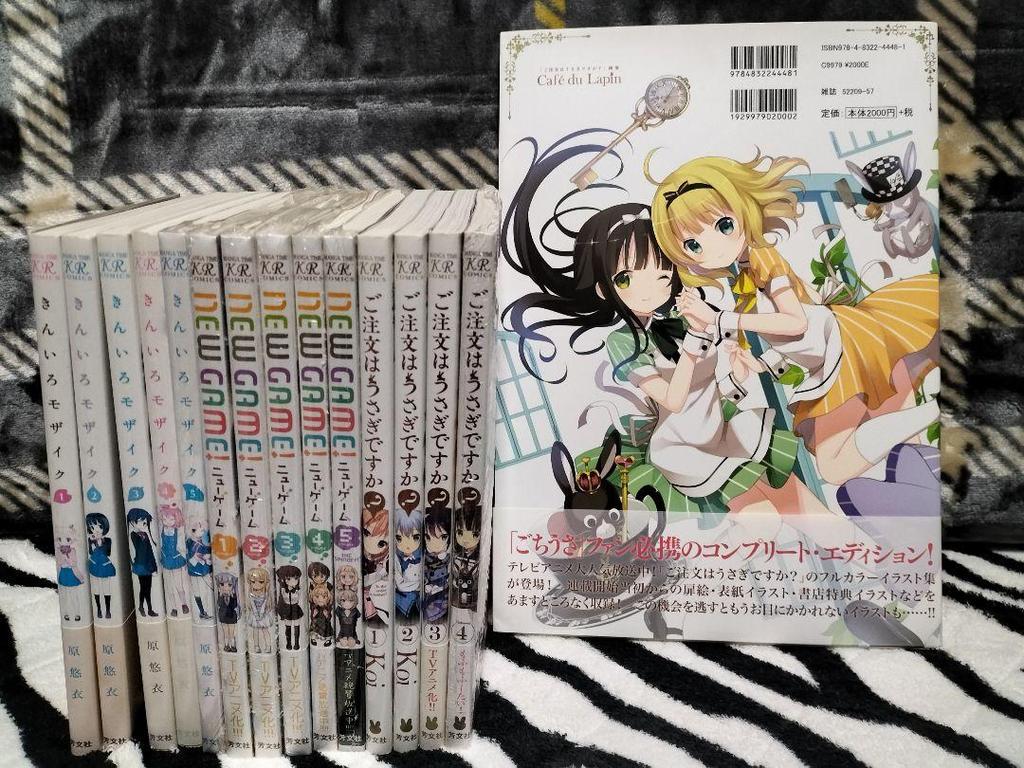 [USED] Final Price: Is the Order a Rabbit? Kiniro Mosaic NEW GAME! Manga + Art Book