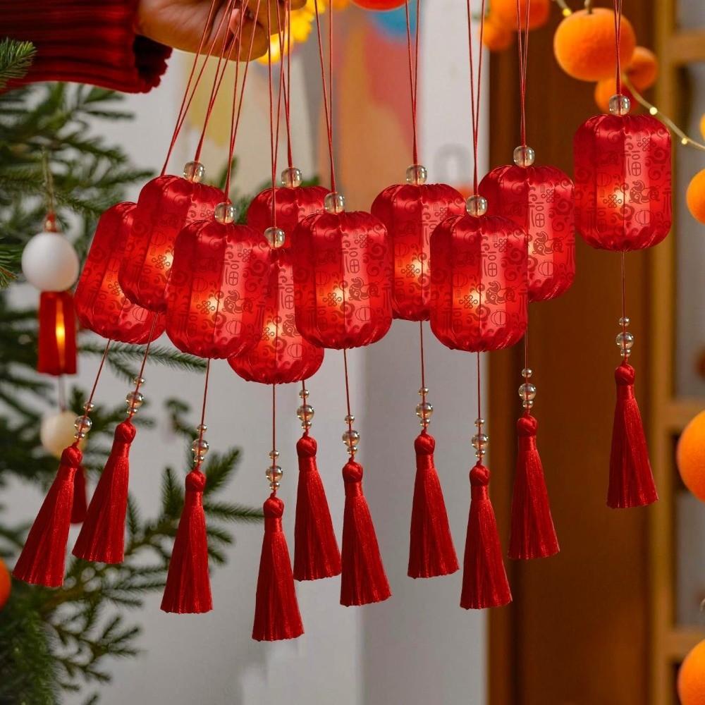 Horse Year 2026 New Year Lanterns Handmade Portable Lanterns Chinese Hanging Lanterns Party Decor