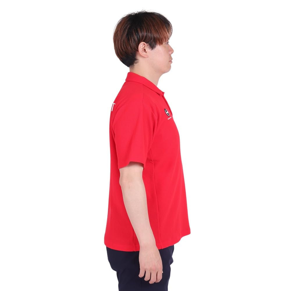 DESCENTE SUNSCREEN Demon Kanoko Back Logo POLO RD L