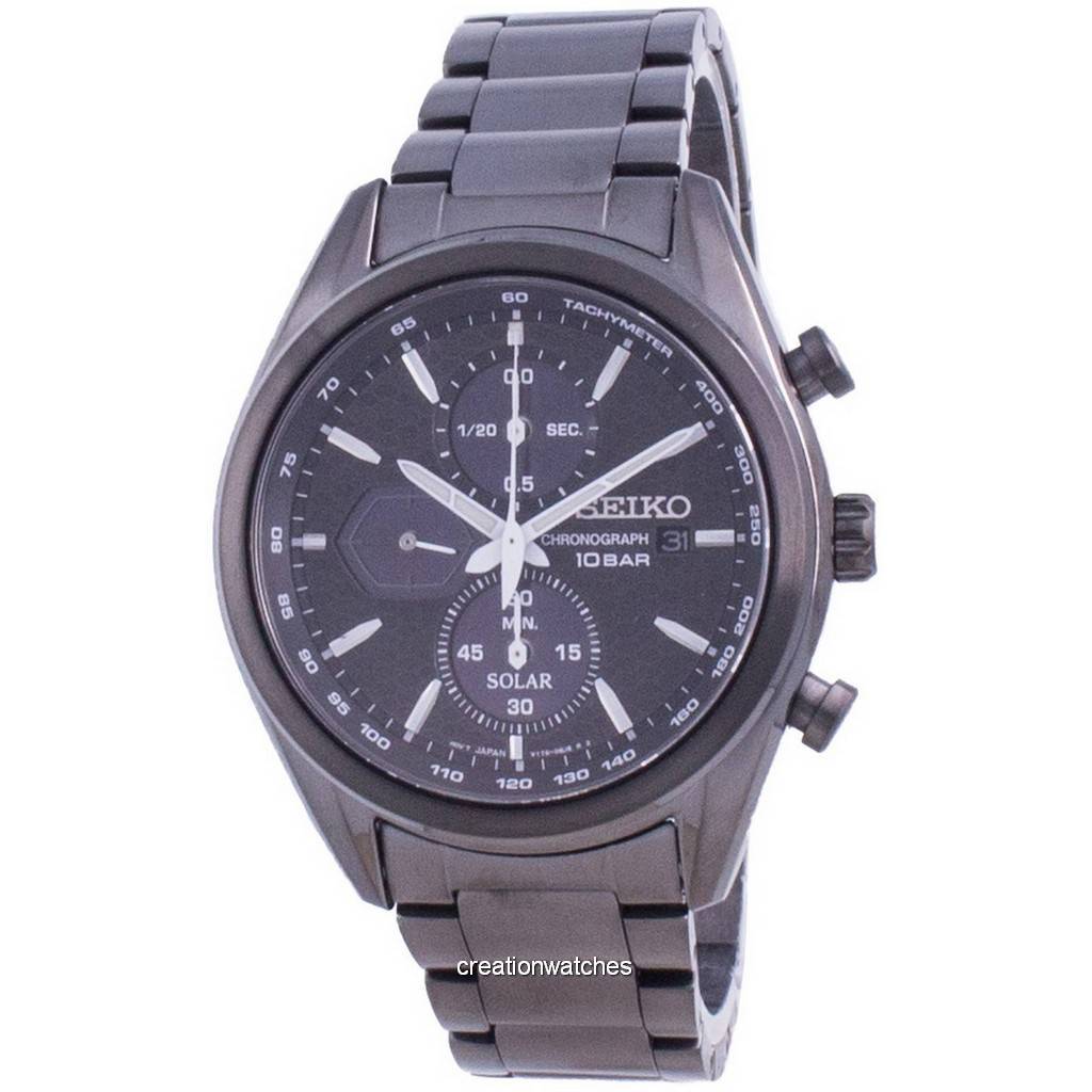 

Seiko Узнать больше Solar SSC773 SSC773P1 SSC773P 100M Мужские часы