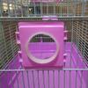  Pipe Mouth Baffle Hamsters Toy Cages Tunnel Port Outside Plate Connector Plastic