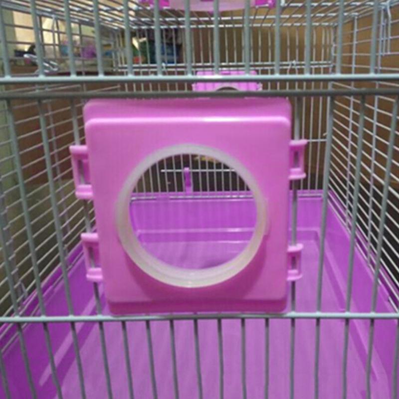 Pipe Mouth Baffle Hamsters Toy Cages Tunnel Port Outside Plate Connector Plastic