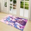 Custom Name Arsenal Roses Artwork Carpet Rug Customizable Soft Washable Anti-Slip Home Living Room Sofa Mats Personalized Rug. 0909140
