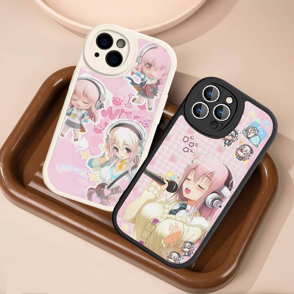 S-sUPER SONICO Phone Case Hard Leather For IPhone 16 15 14 13 Mini 11 12 Pro Max Plus Fundas