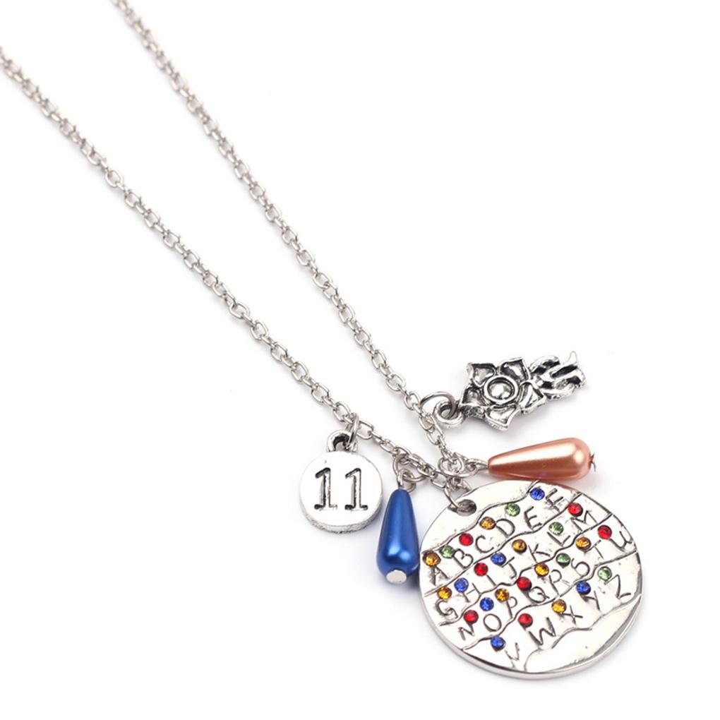 Dámský slitinový náhrdelník s 26 písmeny anglické abecedy Vánoční svatební výroční dárek Dárkový krční řetízek