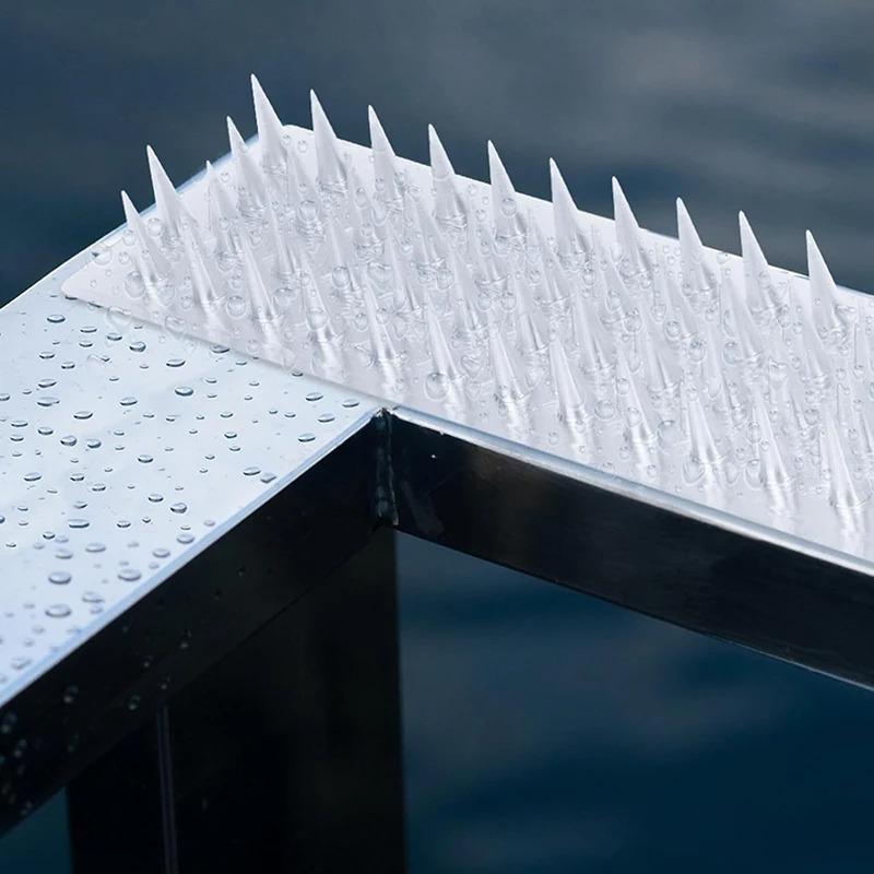 15PCS Plastic Bird Repeller Spikes Fence Wall Cat Anti Pigeon Spikes Anti-bird Outdoor Squirrel Garden Fences Animal Repellent