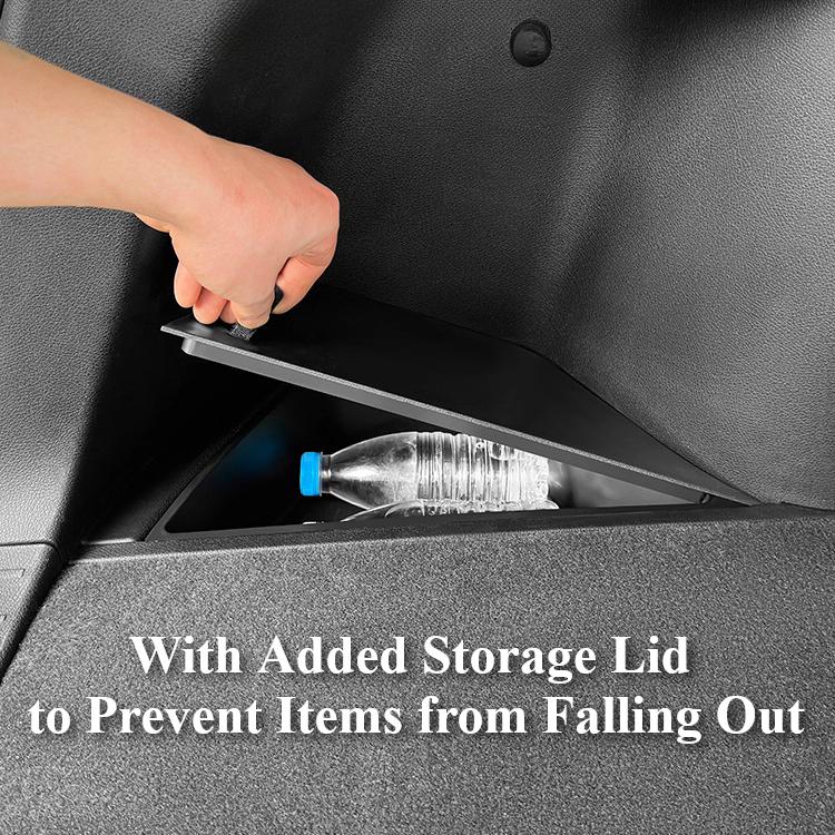 For BYD SEAL U DM-i EV Song Plus Sealion 6 ABS Trunk Side Slot Organizer With Lid Storage Box