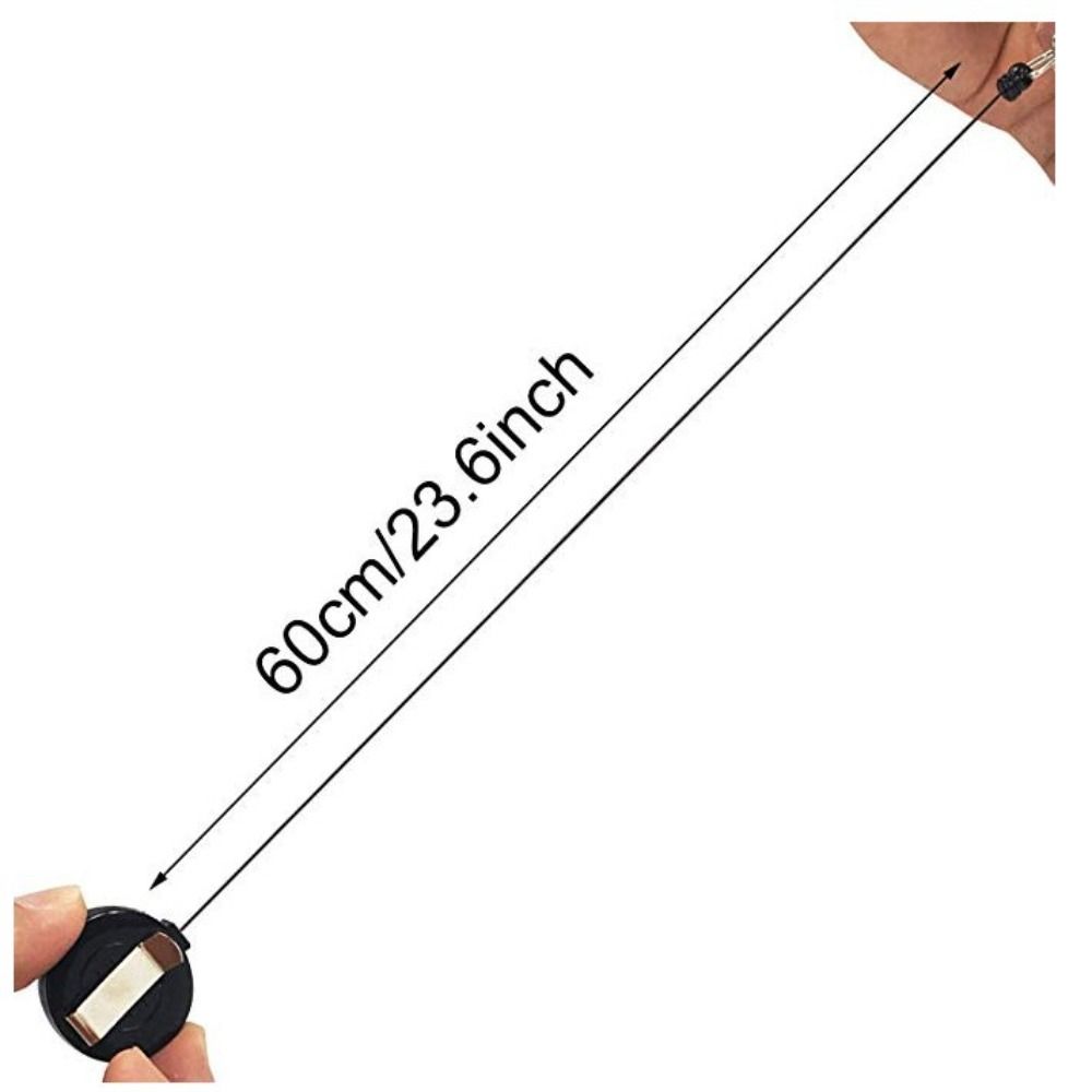 Sparkle Retractable Badge Holder Rhinestone Easy Pull Buckle Keychain Nurse Badge Reel  Work Card