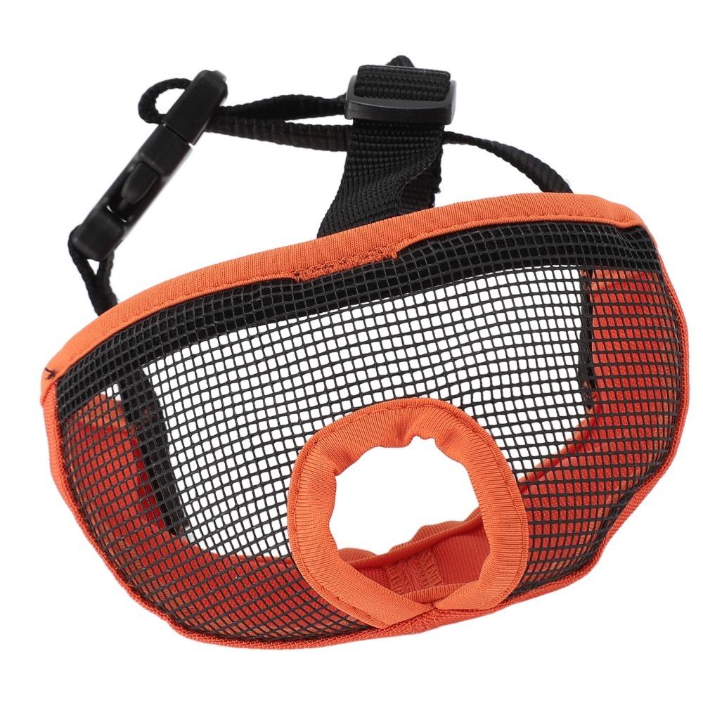 Soft Short Snout Muzzle Breathable Short Snout Dog Muzzle Snug Fit Flat Face Muzzle  Lick Stop
