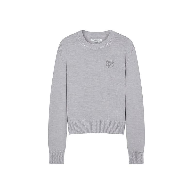 Teenie Weenie Women's Bear Graphic Knit Sweater