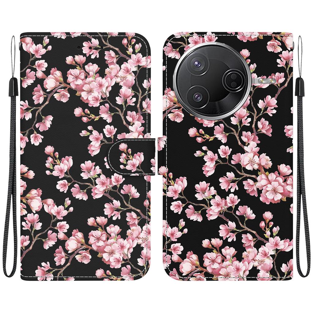 Per Xiaomi Poco F7 Pro 5G/F7 Ultra 5G/Redmi K80 Pro 5G/K80 5G Custodia a Portafoglio per Telefono Copertura a Libro in Pelle Stampa a Motivo