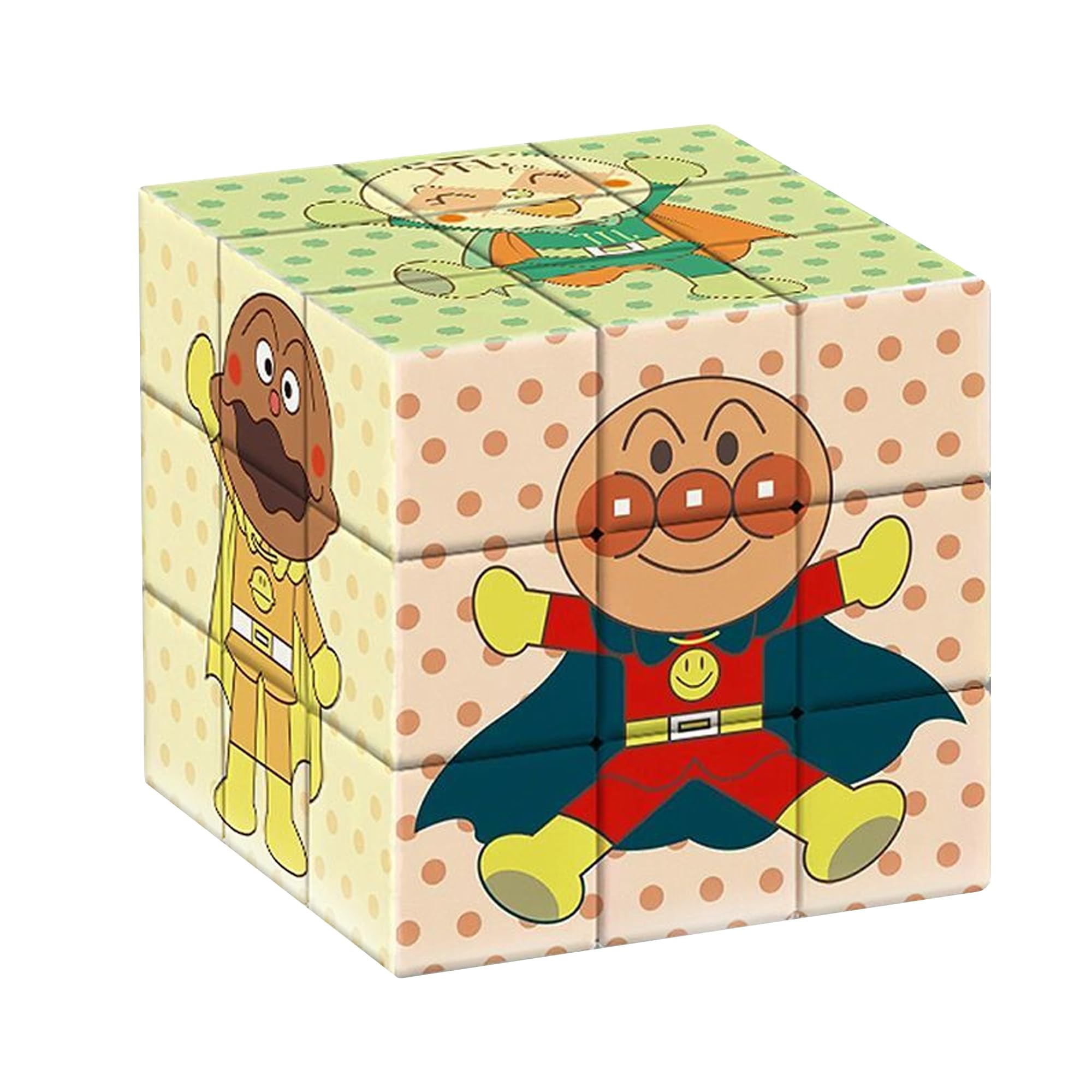 

AAGWW 3x3 Cube Puzzle with Character Design, Wear-Resistant and Smooth, Leisure, Block-Flipping, Stress Relief, Educational Toy, Idea, Gift (No. 1)