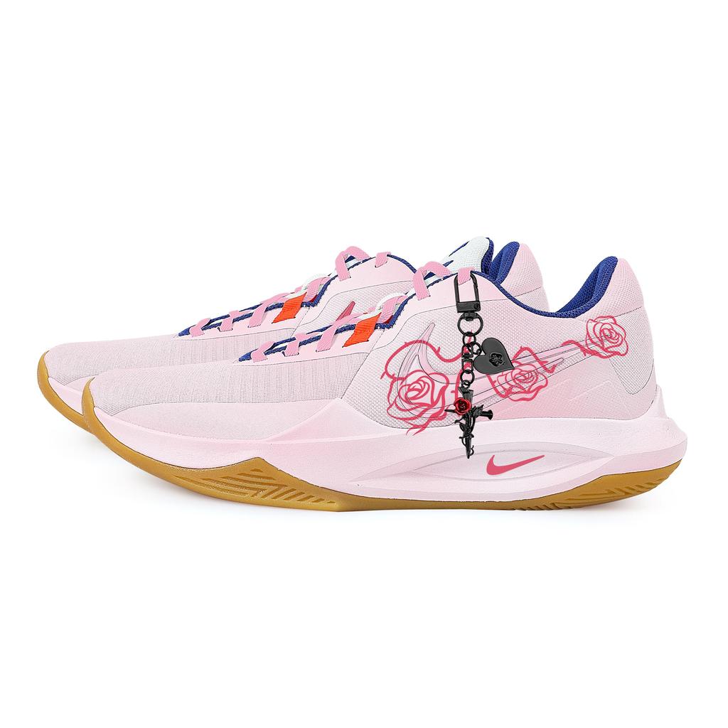 Nike Precision 6 Rose Dance Slip Resistant Abrasion Resistant Low top Basketball Shoes Men's Pink HV1796-141(Team529-)