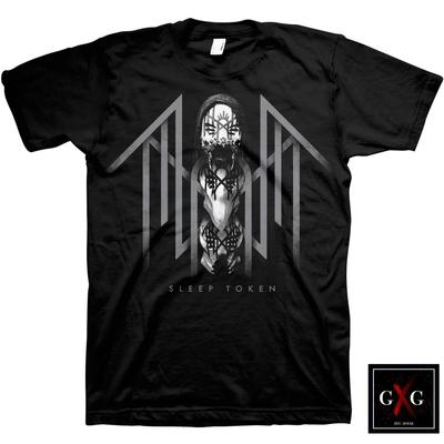 SLEEP TOKEN CD LGO Take Me Back to Eden TOTUM Offizielles T-Shirt LG Neu Even Arcadia Unisex T-Shirt