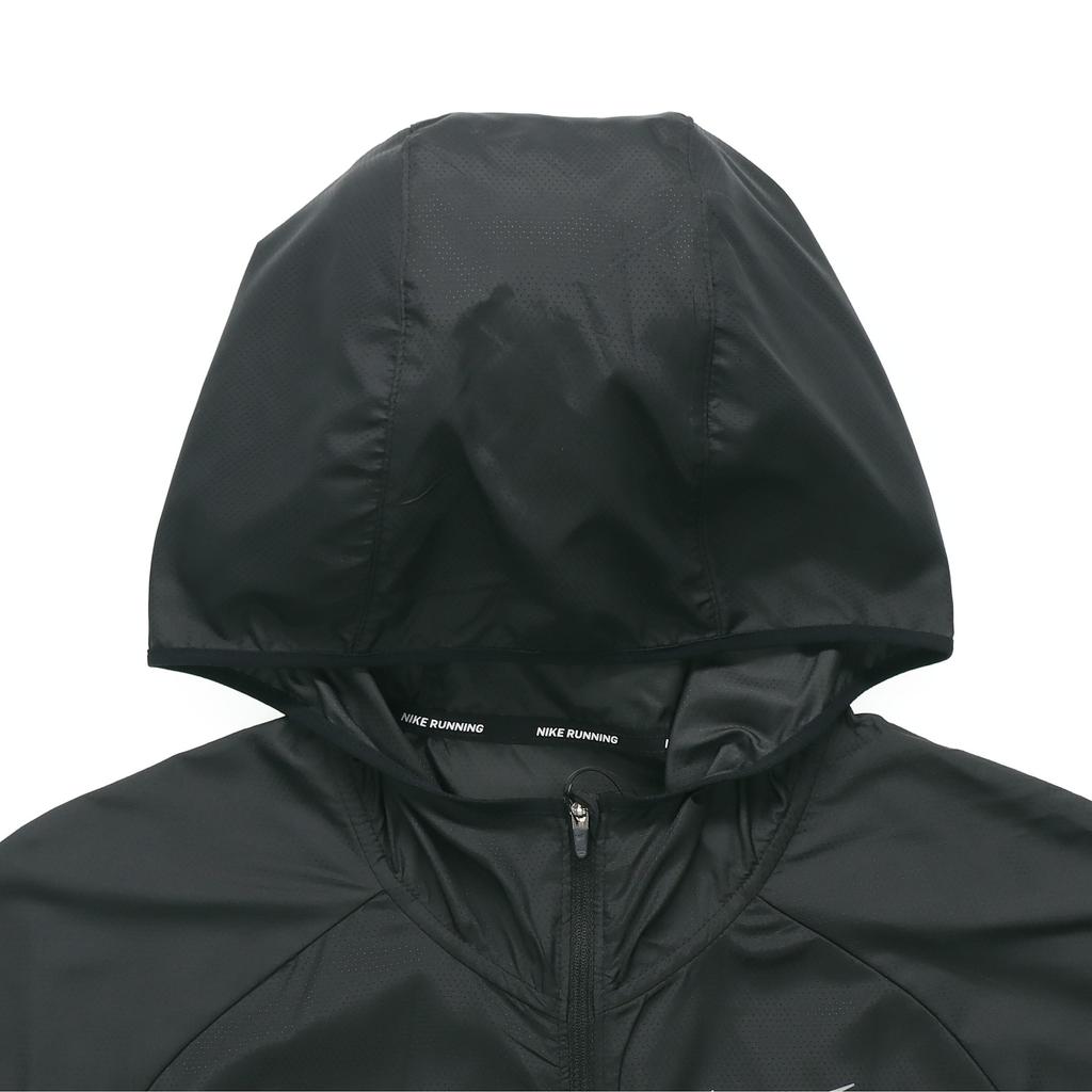 Nike Essential Hooded Water-Repellent Running Jacket Black BV4871-010