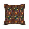 African Pattern Authentic Kente Cloth Pillowcases  Funny Pillow Case For Sofa Car Home Decor Soft Pillow Cover