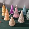 Christmas Tree Aroma Candle Silicone Mold Party Decoration Plaster Ornament Creative Craft Mold