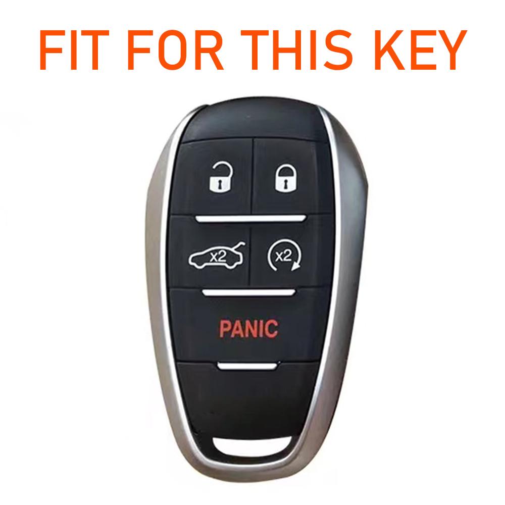 For Alfa For Romeo Giulia Stelvio Mito Giulietta 5 Buttons For Smart Remote Silicone Car Key Fob Cover Accessories