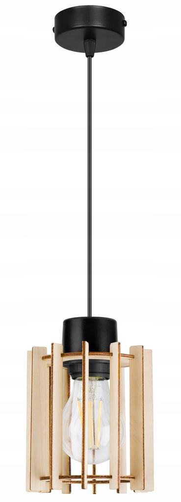 MODERN WOODEN LED CEILING HANGING LAMP
