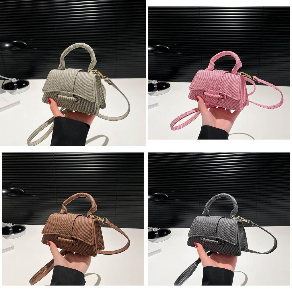 Pu Small Square Bag For Women With Single Shoulder Strap For Daily Wear