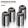 4Pcs/set Car Wheel Metal Valve Caps Auto Tire Air Stem Cover Bolt Cap For Cadillac XT4 XT6 CTS DTS STS XTS ATS BLS SLS CT5