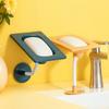 Toilet Shape Soap Dish Drain Holder Bathroom Accessories Laundry Soap Box Home Decor Bathroom Organizer