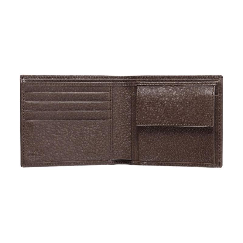 Gucci Portefeuille Ophidia en toile avec détail Web usé et logo Double G pour homme - Beige