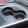 Przedni uchwyt na kubek ozdobny pierścień naklejki na pokrywę pasujące do akcesoriów samochodowych Dodge Challenger 2015 Up ABS