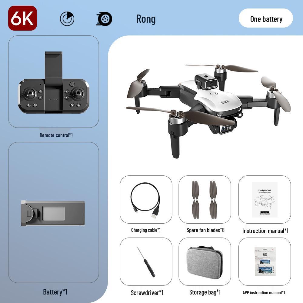 Luftdrohne mit S2S Hindernisvermeidung, bürstenlosen Motoren, ultralanger Akkulaufzeit, optischer Fluss-Positionierung und ESC-Objektiv-Quadrocopter
